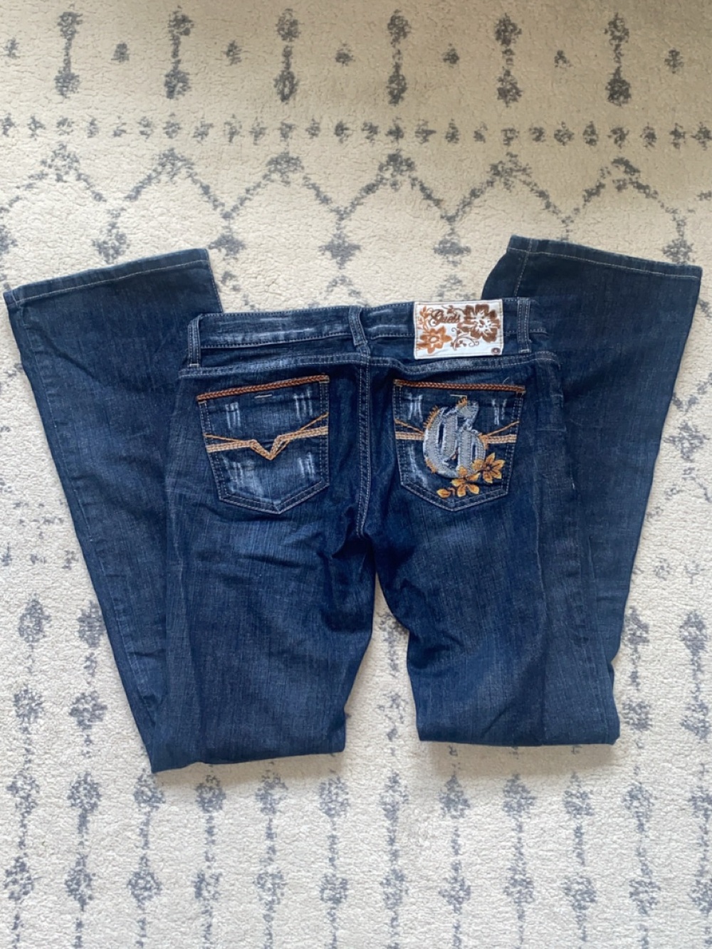 Vintage Guess Dark/Medium wash Denim Jeans